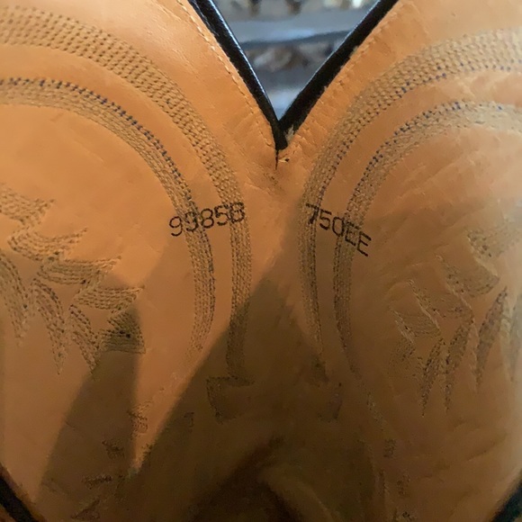 Anderson Bean western boots , black 7 1/2 EE , make an offer - Picture 4 of 7